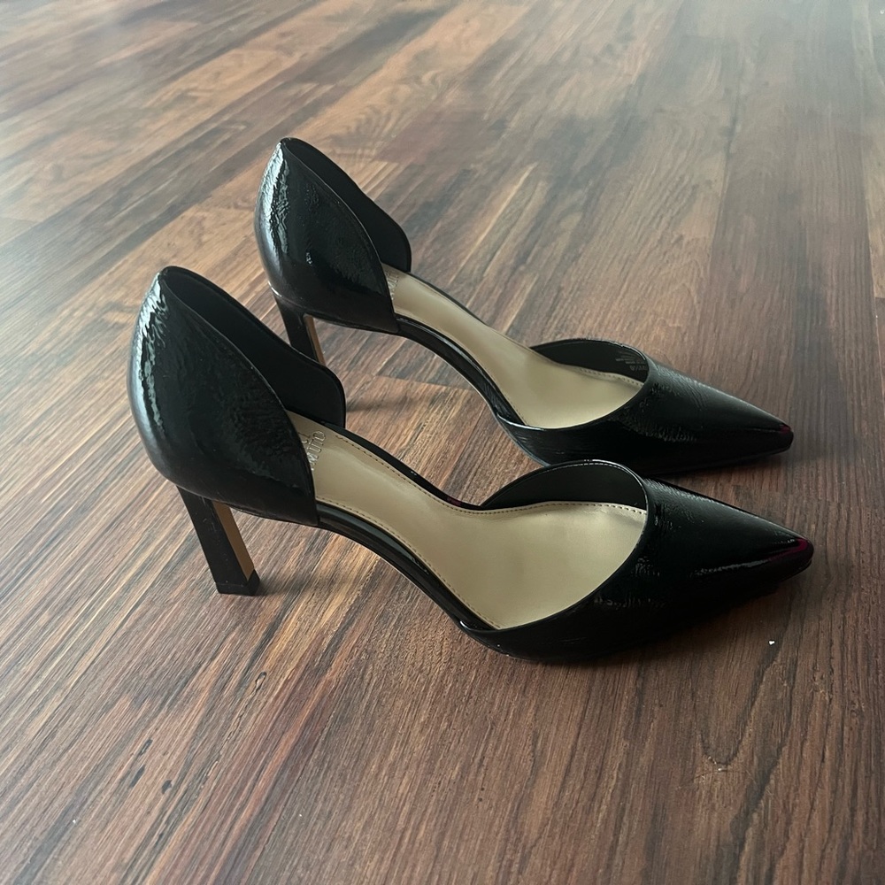 Vince Camuto Pointed Black Heels